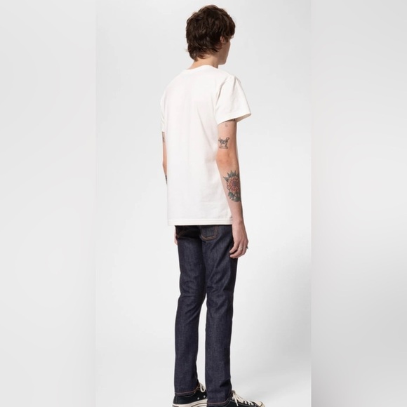 Nudie Jeans Slim Fit in Dark Blue - Picture 2 of 12